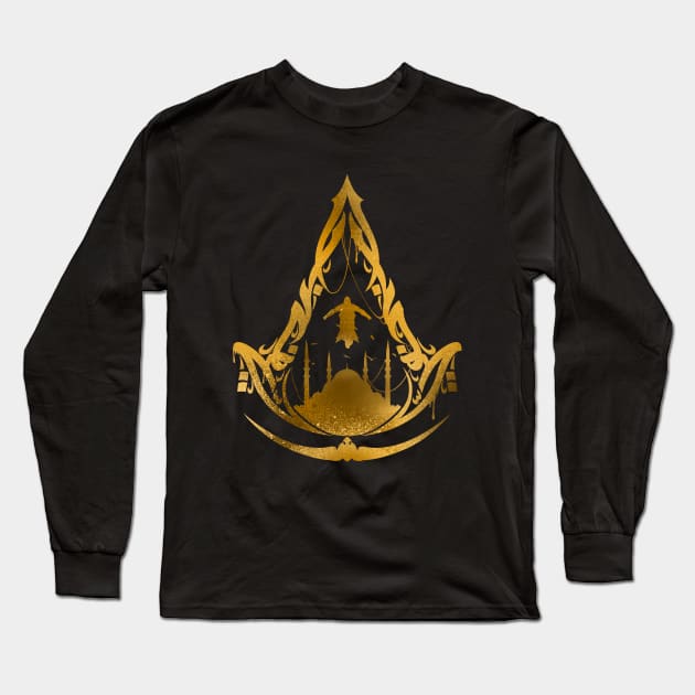 Assasin’s Creed Mirage Gold Version Long Sleeve T-Shirt by KNTG